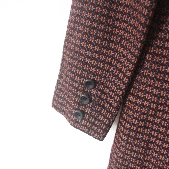 MOISELLE Lightweight Wool Blend Car Coat Fall Jacket Lined Small S Medium M - Picture 6 of 9